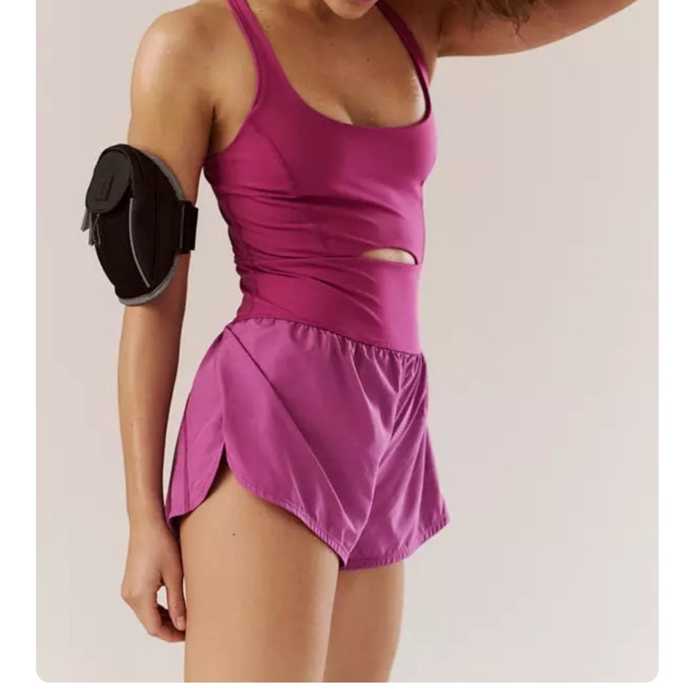 FP Movement righteous runsie raspberry punch size Medium NWT